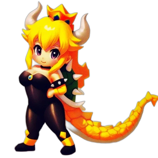 dragon, staff, crown, weapon transparent PNG cut-out