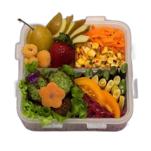 food, colorful, creatively, arranged transparent PNG cut-out