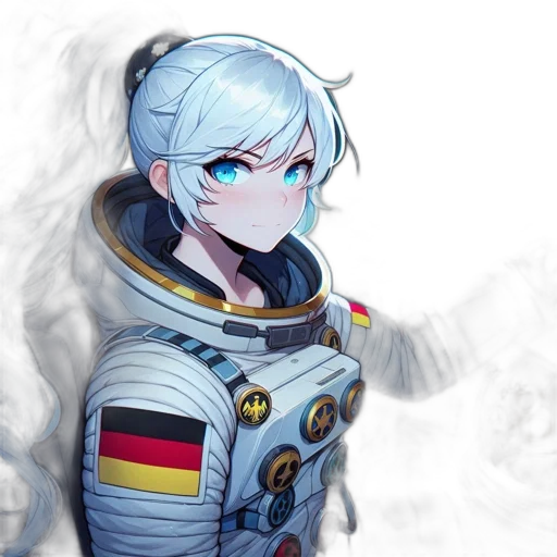 robot, face, staff, jacket transparent PNG cut-out