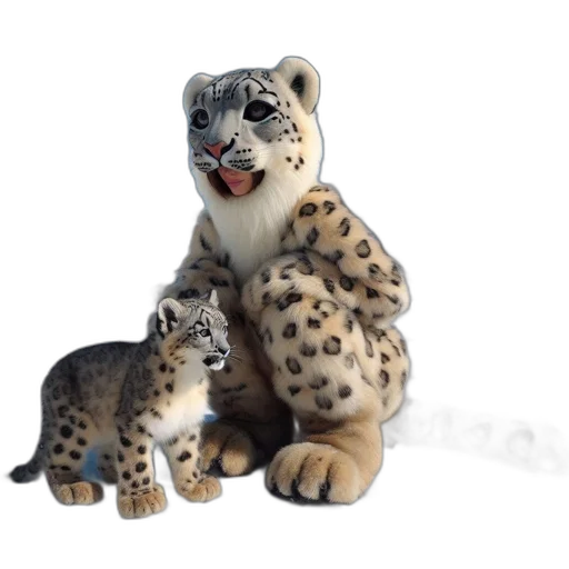 animal, creature, 3d render, concept art transparent PNG cut-out