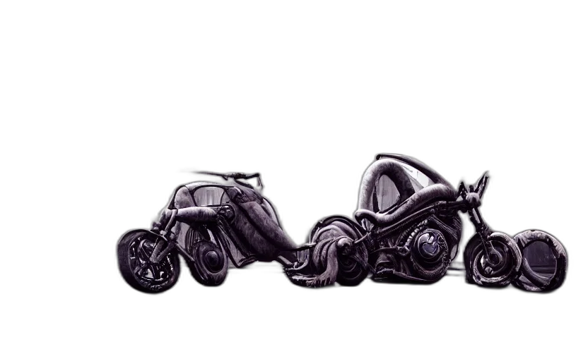 car, weapon, hair, robot transparent PNG cut-out