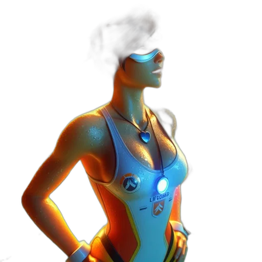 robot, mask, dress, jewelry transparent PNG cut-out