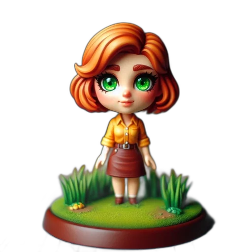 3d render, concept art, fantasy art, pixel art transparent PNG cut-out