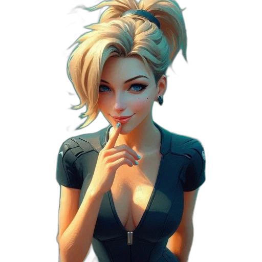dress, face, staff, jacket transparent PNG cut-out
