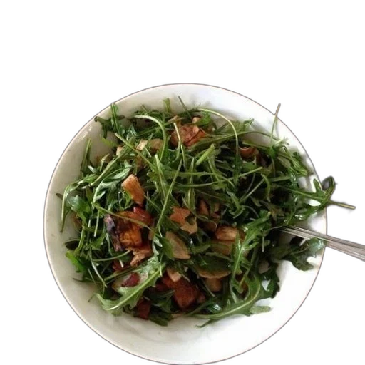 food, bowl, salad, greens transparent PNG cut-out