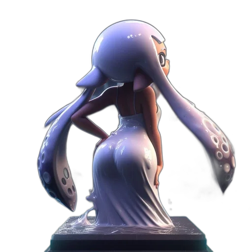 dress, creature, robot, hat transparent PNG cut-out