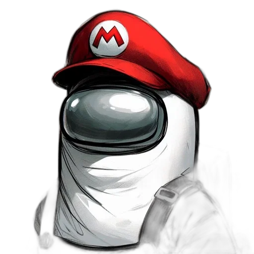 hat, mask, staff, face transparent PNG cut-out