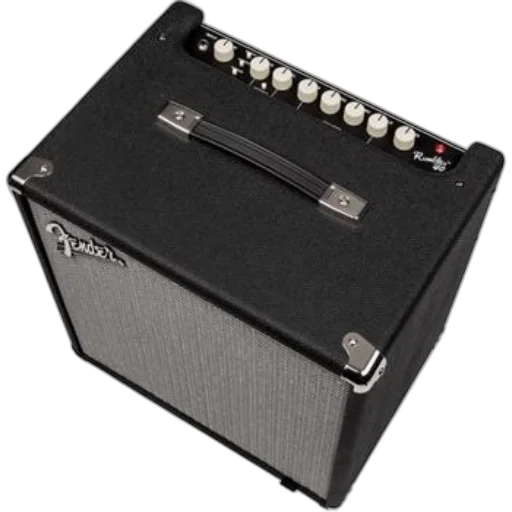 black, fender, bass, amplifier transparent PNG cut-out