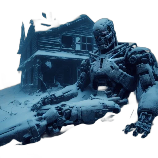 robot, weapon, creature, concept art transparent PNG cut-out