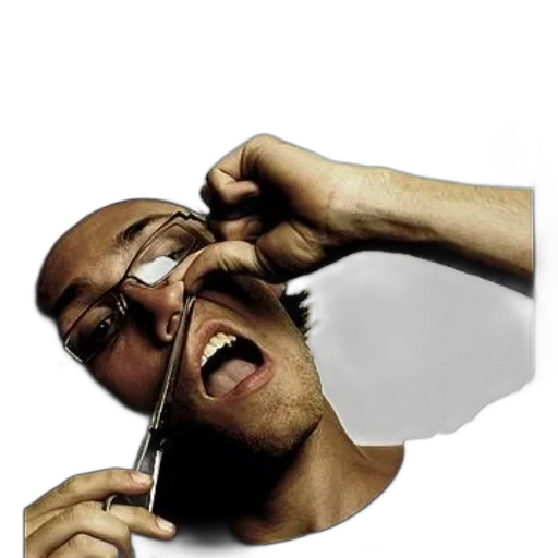 mask, face, staff, hair transparent PNG cut-out