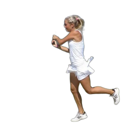 photorealistic, 3d render, woman, white transparent PNG cut-out