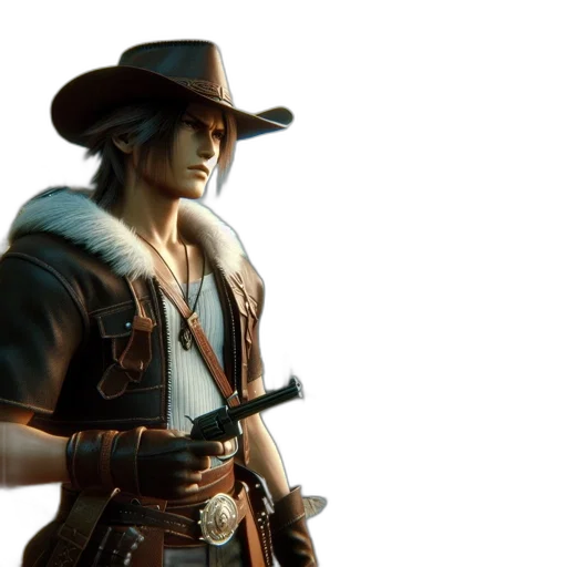 hat, weapon, jacket, staff transparent PNG cut-out