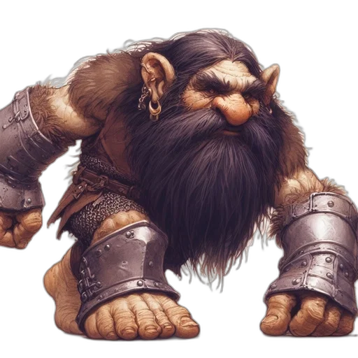 creature, concept art, fantasy art, 3d render transparent PNG cut-out