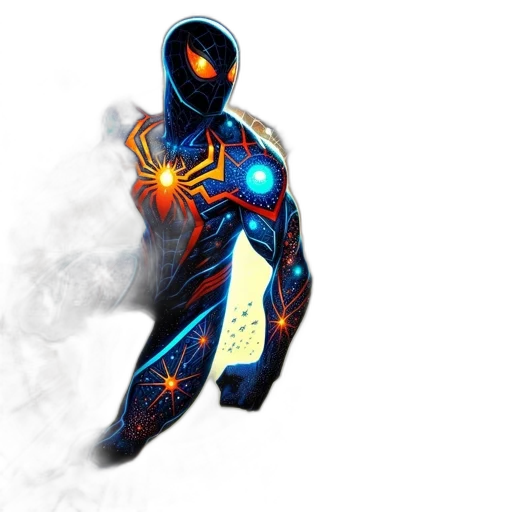 robot, sword, staff, jacket transparent PNG cut-out