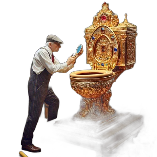furniture, staff, concept art, photorealistic transparent PNG cut-out