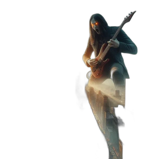 concept art, 3d render, colossal, floating transparent PNG cut-out