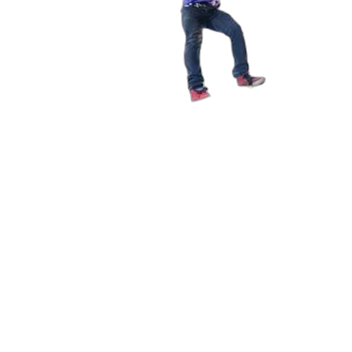 robot, creature, shoes, staff transparent PNG cut-out