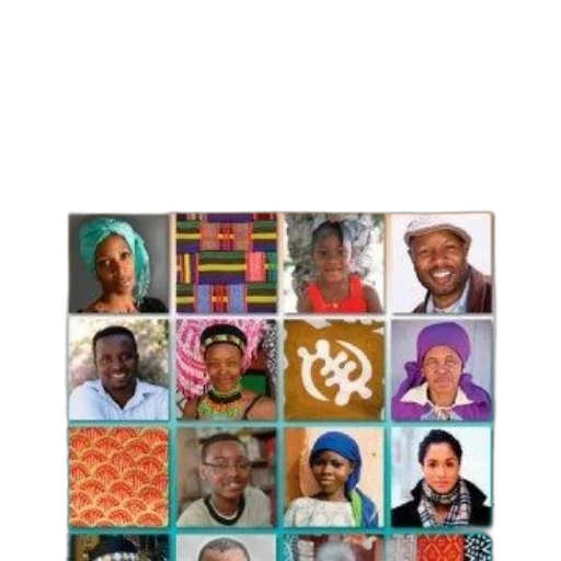 colorful, cover, african, american transparent PNG cut-out