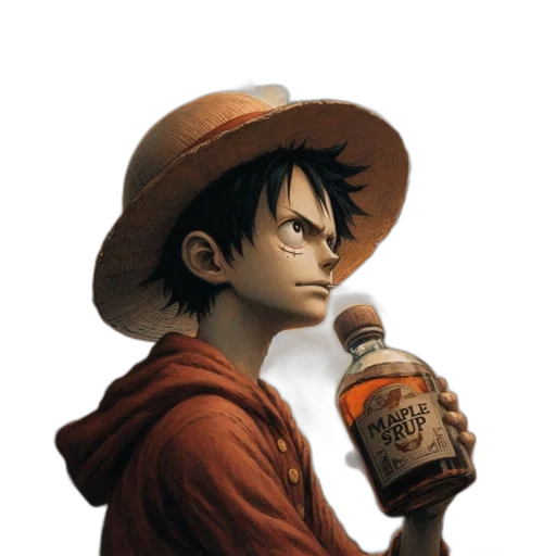 bottle, hat, face, animal transparent PNG cut-out