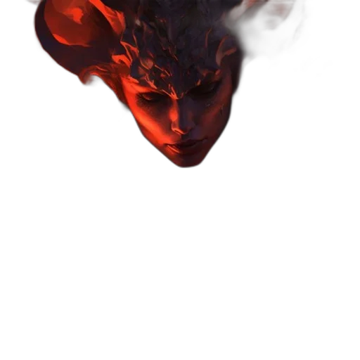 mask, dragon, face, crown transparent PNG cut-out