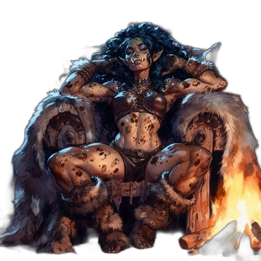 creature, concept art, fantasy art, comic book art transparent PNG cut-out