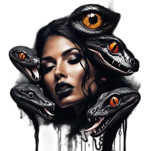 creature, mask, dragon, face transparent PNG cut-out