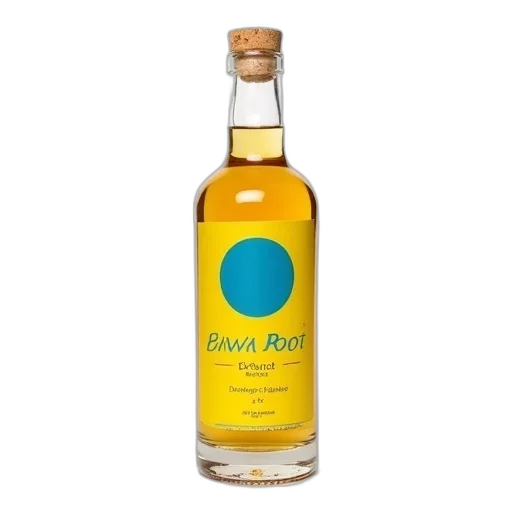 bottle, crown, kava, root transparent PNG cut-out