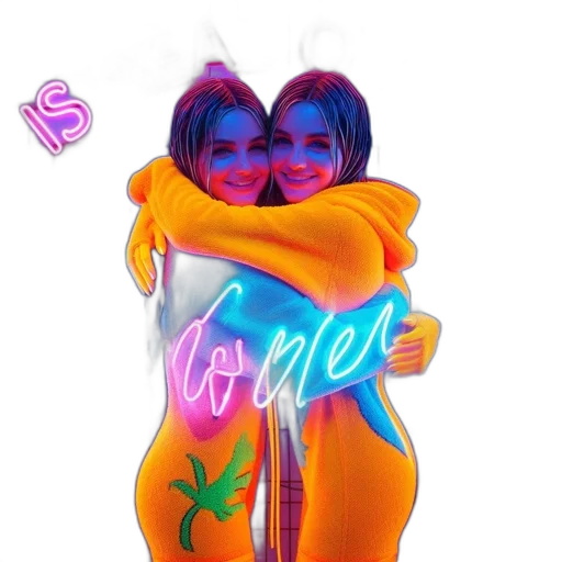 vaporwave, 3d render, concept art, anime transparent PNG cut-out