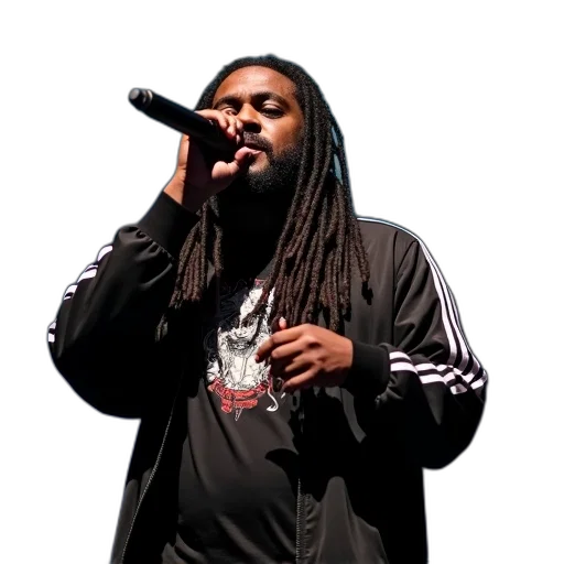 jacket, man, long, dreadlocks transparent PNG cut-out