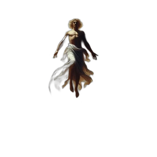 dress, hair, creature, face transparent PNG cut-out