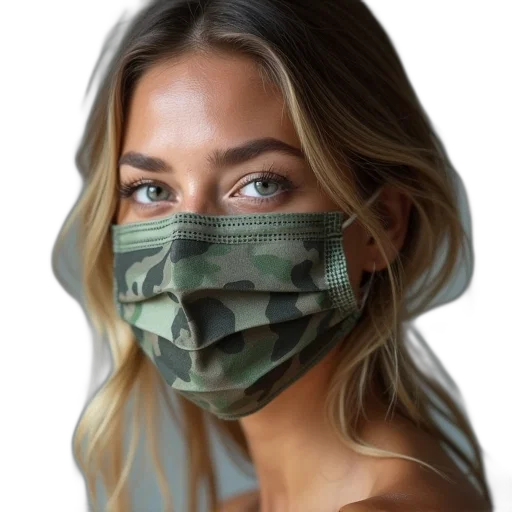 mask, face, photorealistic, cyberpunk transparent PNG cut-out
