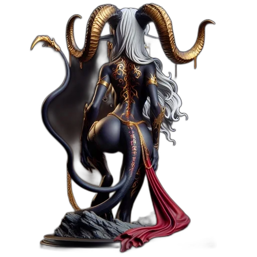 creature, concept art, fantasy art, 3d render transparent PNG cut-out