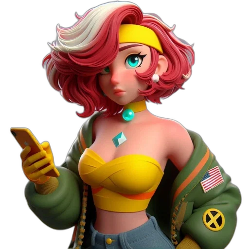 jacket, staff, weapon, concept art transparent PNG cut-out