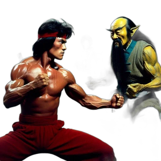 concept art, comic book art, fantasy art, photorealistic transparent PNG cut-out