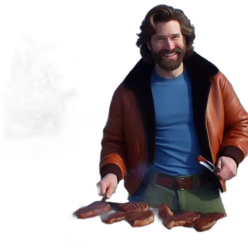 jacket, shoes, concept art, photorealistic transparent PNG cut-out