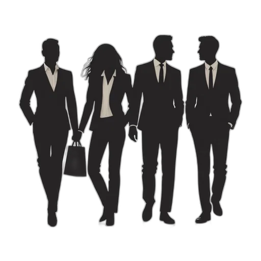 staff, concept art, monochrome, men transparent PNG cut-out