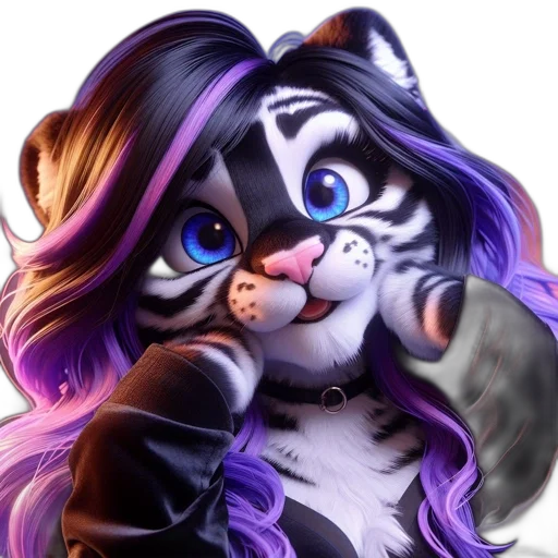 animal, fantasy art, anime, cartoon transparent PNG cut-out