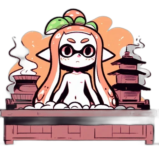 staff, creature, dress, weapon transparent PNG cut-out