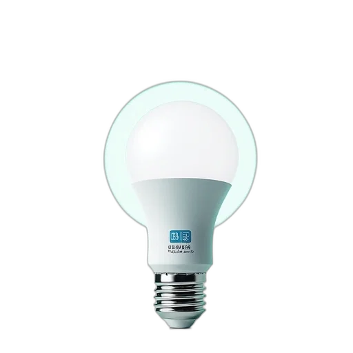 3d render, white, led, light transparent PNG cut-out