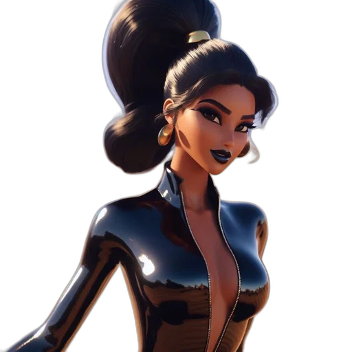 dress, crown, staff, concept art transparent PNG cut-out