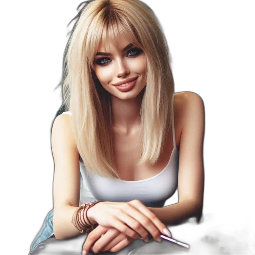face, jewelry, photorealistic, oil painting transparent PNG cut-out