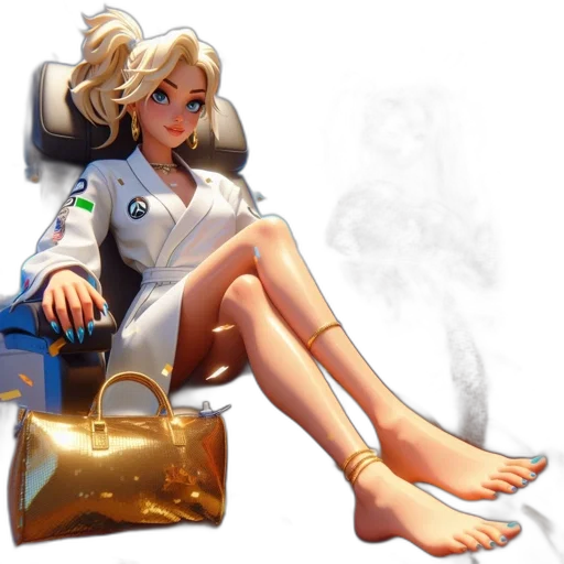 staff, dress, jewelry, concept art transparent PNG cut-out