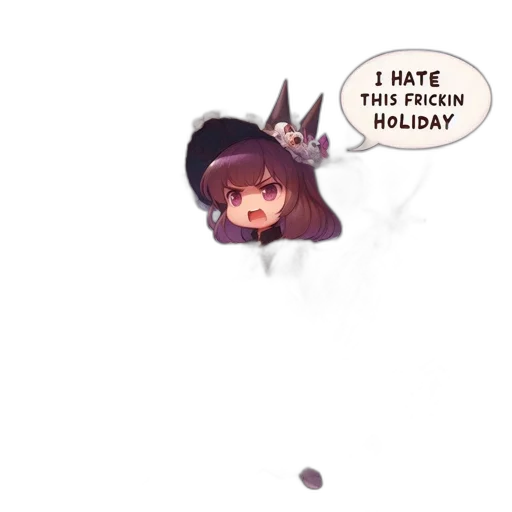 hat, weapon, creature, staff transparent PNG cut-out