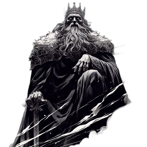 sword, comic book art, fantasy art, concept art transparent PNG cut-out