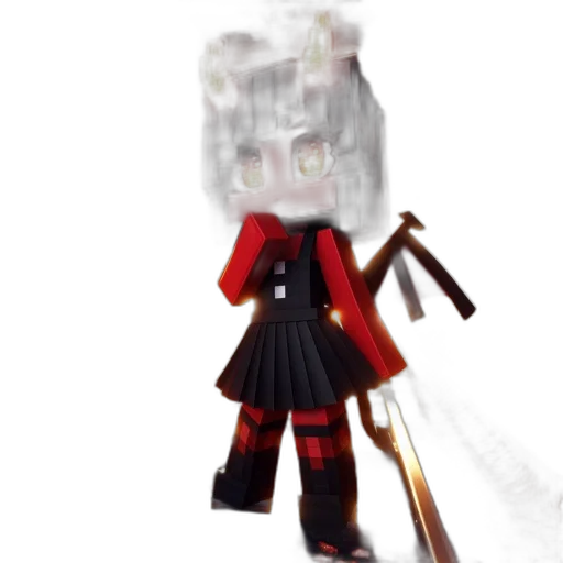 mask, weapon, hair, staff transparent PNG cut-out