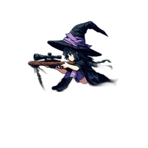 weapon, staff, dragon, hat transparent PNG cut-out