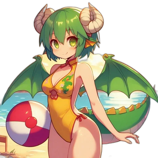 dragon, staff, creature, weapon transparent PNG cut-out