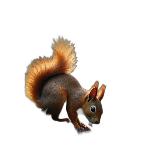 animal, creature, staff, 3d render transparent PNG cut-out