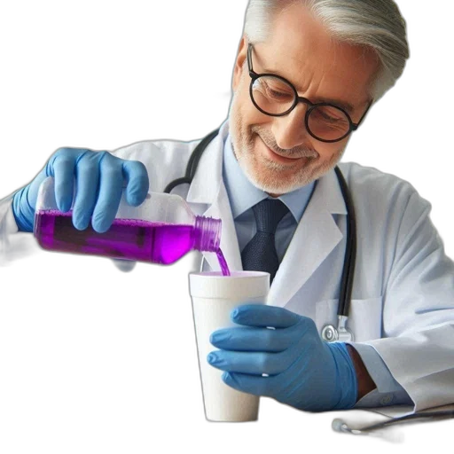 staff, bottle, middle-aged, man transparent PNG cut-out