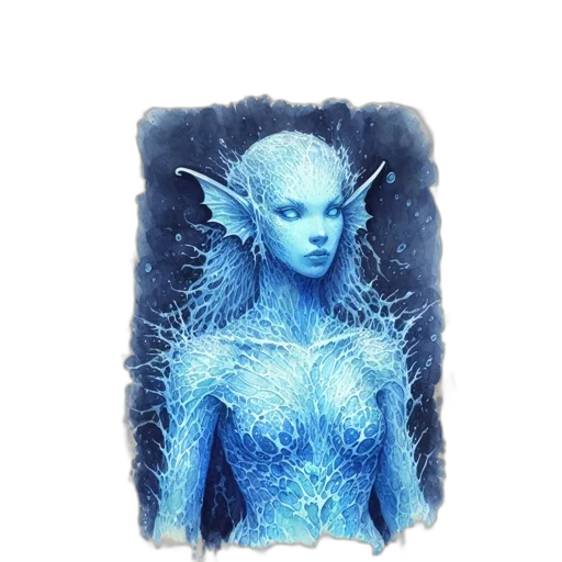 creature, mask, dragon, staff transparent PNG cut-out
